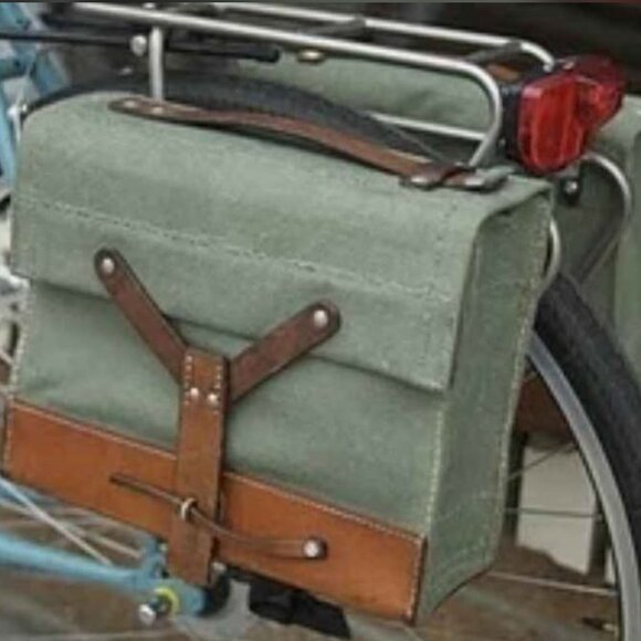 vintage Other - Vintage 1950s and 1960s Swiss Army Pannier Bike Bags